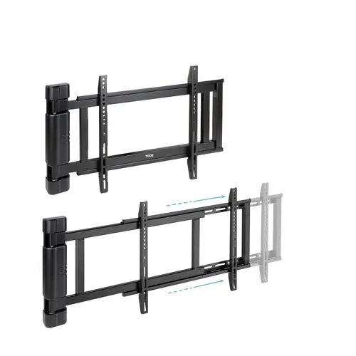 Soporte de pared Con regulación eléctrica para pantallas de 32  75, Negro - Imagen 4