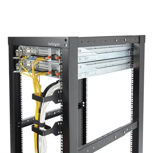 Anilla Pasacables en D Multi-Direccional para Gestión de Cableado en Armarios Racks - 6x10cm - Imagen 4