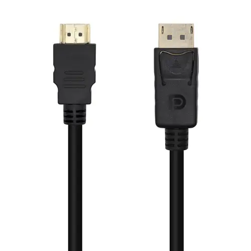 Cable Conversor DisplayPort A HDMI, DP/M-HDMI/M, Negro, 5.0m - Imagen 1