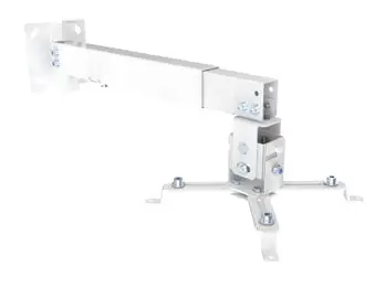 Soporte de pared de techo para proyector, blanco
