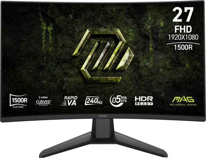 MAG 274CF X24 pantalla para PC 68,6 cm (27") 1920 x 1080 Pixeles Full HD Negro