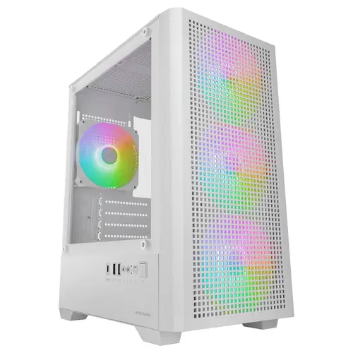 MCVECTORW carcasa de ordenador Mini Tower Blanco - Imagen 1