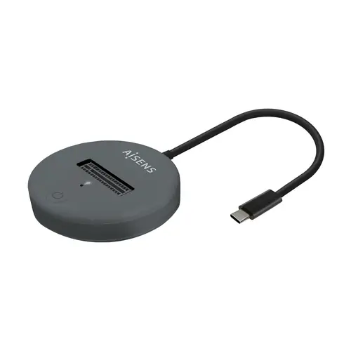 USB-C Dock M.2 (NGFF) ASUC-M2D014-GR SATA/NVMe A USB3.1 Gen2, Gris - Imagen 1