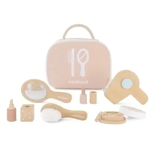 JUEGO ED.MINILAND SET BELLEZA MADERA (3-