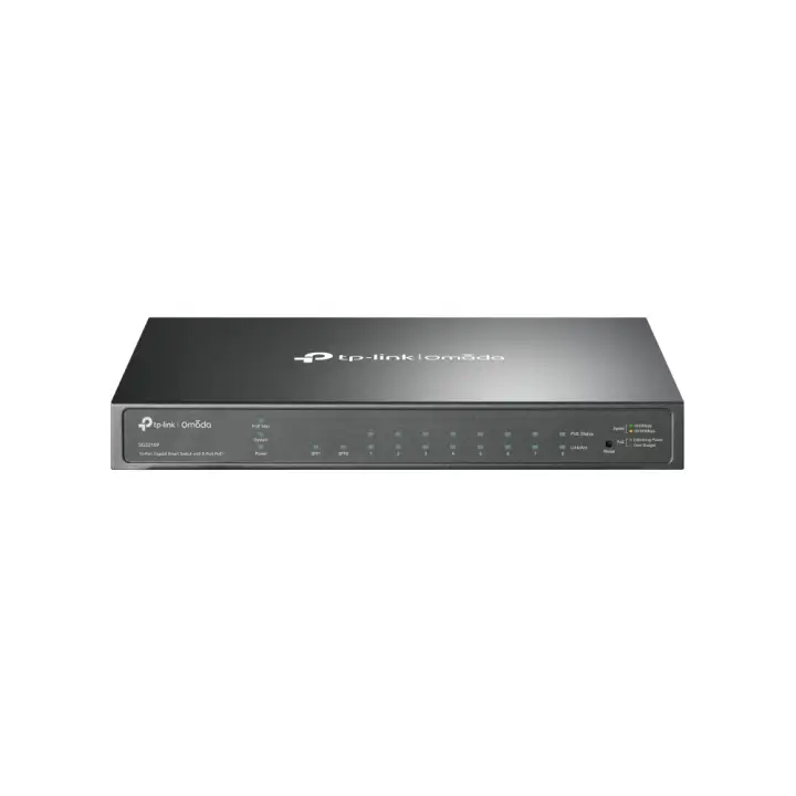 Omada SG2210P switch Gestionado L2/L2+ Gigabit Ethernet (10/100/1000) Energía sobre Ethernet (PoE) Negro