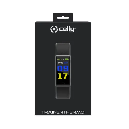 TRAINERTHERMOBK Relojes inteligentes y deportivos 2,44 cm (0.96") LCD Digital Negro - Imagen 5