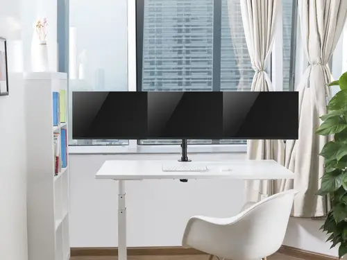 Soporte articulado de sobremesa para triple monitor de 13"-27 - Imagen 5