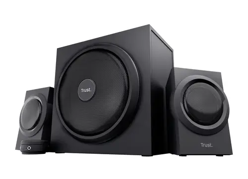 Yuri conjunto de altavoces 60 W Universal Negro 2.1 canales De 1 vía 15 W - Imagen 1
