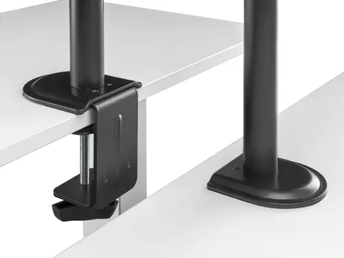 Soporte de escritorio articulado para dos monitores de 17«-32», negro - Imagen 8