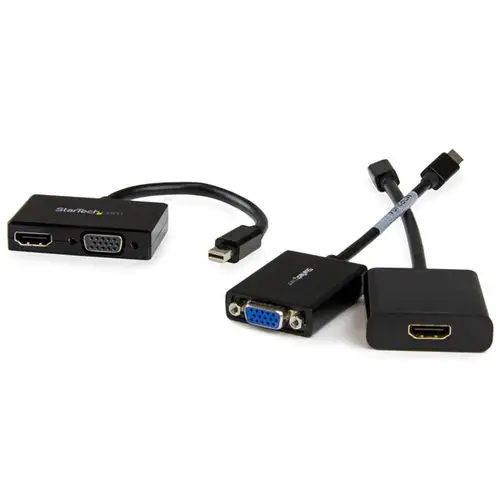 Adaptador Mini DP de Audio/Vídeo para Viajes - Conversor Mini DisplayPort a HDMI o VGA - 1920x1200 1080p - Imagen 4