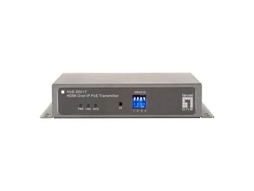 HVE-6501T extensor audio/video Transmisor de señales AV Gris - Imagen 4