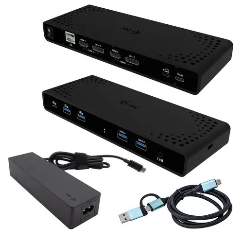 Universal Dual 4K Display Docking Station + Power Delivery 85W - Imagen 1