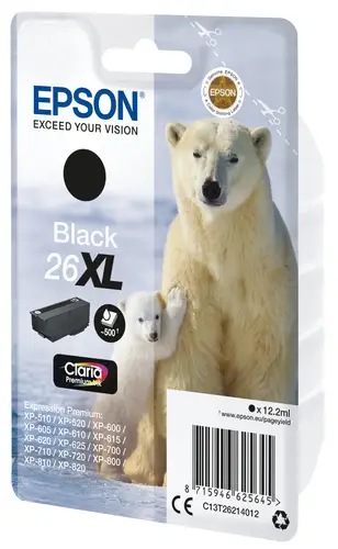 Cartucho 26XL negro - Imagen 2