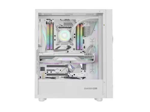 Diaxid 605 ARGB Midi Tower Blanco - Imagen 16