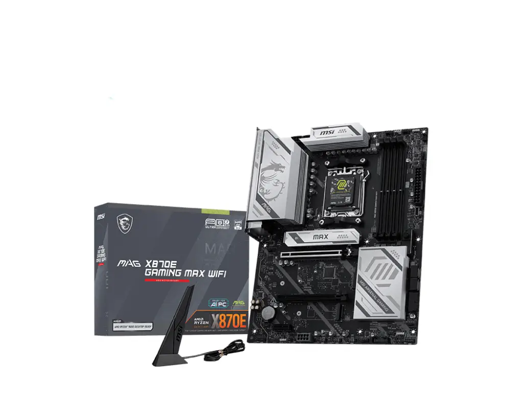 MAG X870E GAMING MAX WIFI placa base AMD X870E Zócalo AM5 ATX