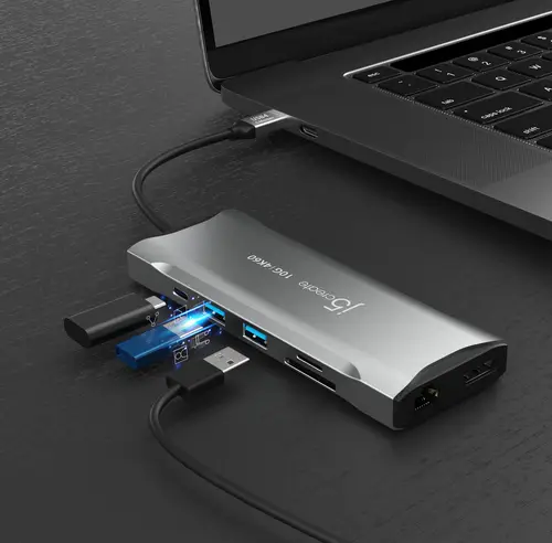 JCD397-N Miniestación de acoplamiento 4K60 Elite USB-C® para tres monitores de 10 Gbps - Imagen 10