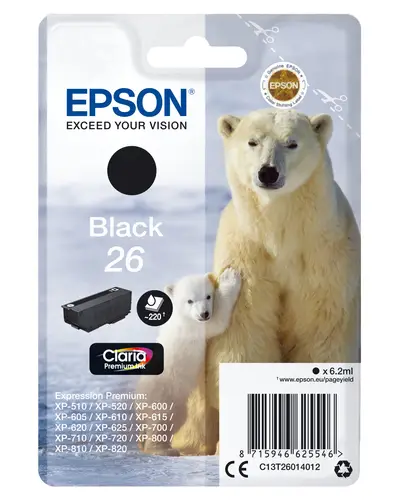 Polar bear Cartucho 26 negro - Imagen 1