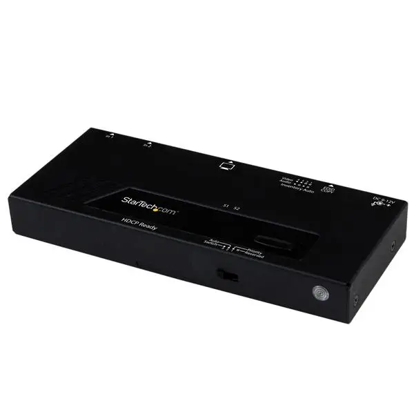 Switch HDMI de 2 Puertos con Conmutado Automático y Prioritario ..