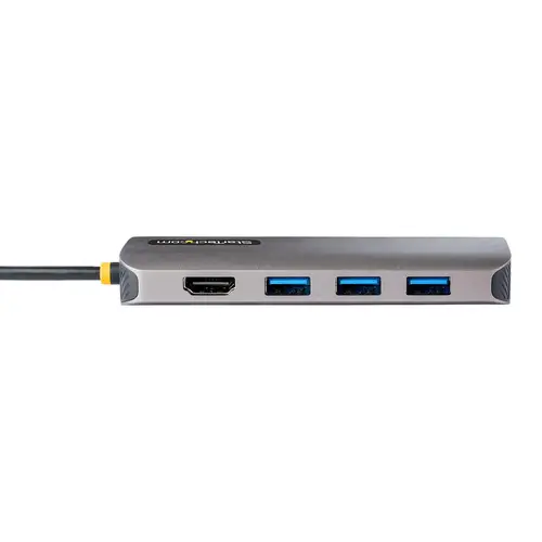 Adaptador Multipuertos USB C de Vídeo 4K a 60Hz, con Hub de 3 Puertos USB-A de 5Gbps, Entrega de Alimentación USB de 100W, Red Ethernet, SD/microSD, Cable de 30cm - Imagen 2
