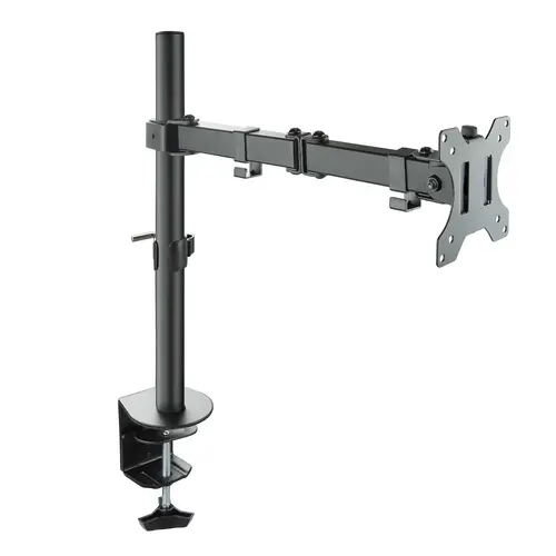 Soporte de Mesa Giratorio e Inclinable para Pantalla (Monitor / TV Plasma / LCD / LED) 13"-32", de Un Brazo, max 8 kg, Negro - Imagen 1