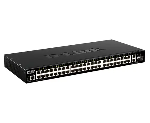 DGS-1520-52/E switch Gestionado L3 10G Ethernet (100/1000/10000) 1U Negro