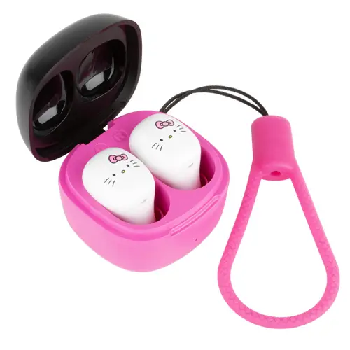 Hello Kitty Auriculares Inalámbrico Dentro de oído Llamadas/Música Bluetooth Rosa, Blanco - Imagen 1