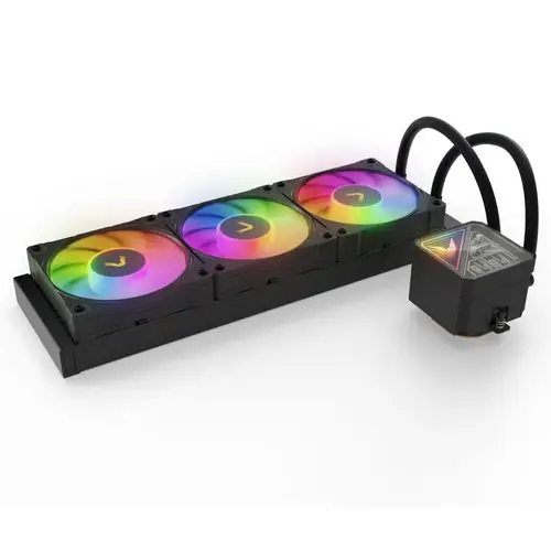 V360 Lite Procesador Sistema de refrigeración líquida todo en uno 36 cm Negro