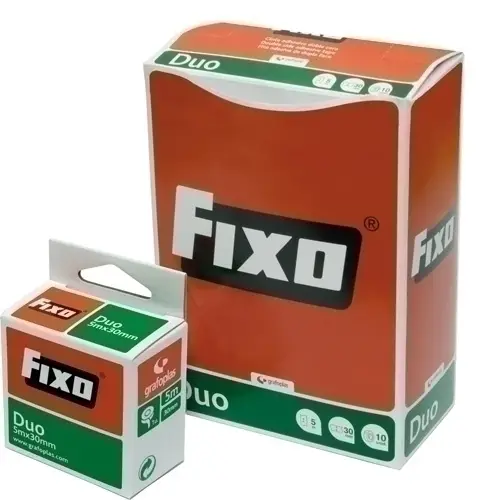 CINTA DOBLE CARA FIXO DUO 10x15 - Pack de 10 unidades