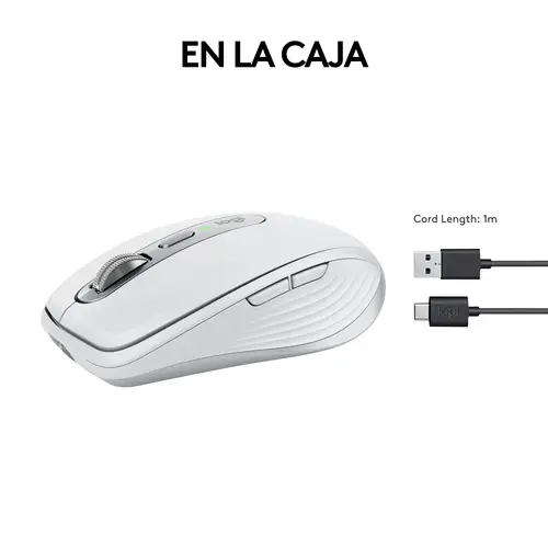 910-006930 ratón Oficina mano derecha RF Wireless + Bluetooth Laser 8000 DPI - Imagen 18