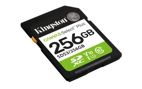 256 GB SDXC Canvas Select Plus Gen3 150 MB/s C10 UHS-I U1 V10 - Imagen 2