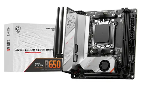 MPG B650I EDGE WIFI placa base AMD B650 Zócalo AM5 mini-ATX - Imagen 1