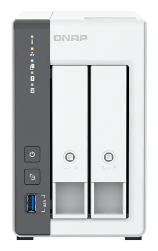 TS-216G servidor de almacenamiento NAS Torre Cortex-A Cortex-A55 4 GB Unidad de disco duro Blanco - Imagen 2