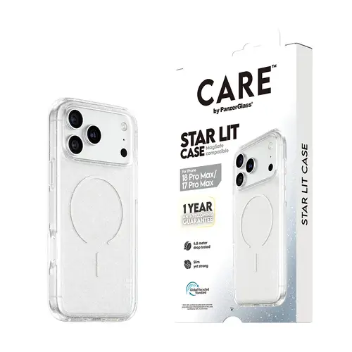 CARE by ® Urban Explorer Case Star Lit w. MagSafe iPhone 18 Pro Max | 17 Pro Max funda para teléfono móvil Transparente - Imagen 6