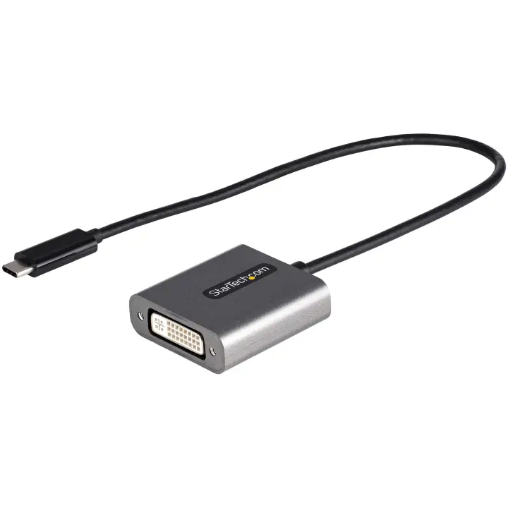 Adaptador USB C a DVI - Conversor de Vídeo USB Tipo C a DVI-D pa..