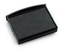 E/2600 almohadilla para sello Negro 2 pieza(s)