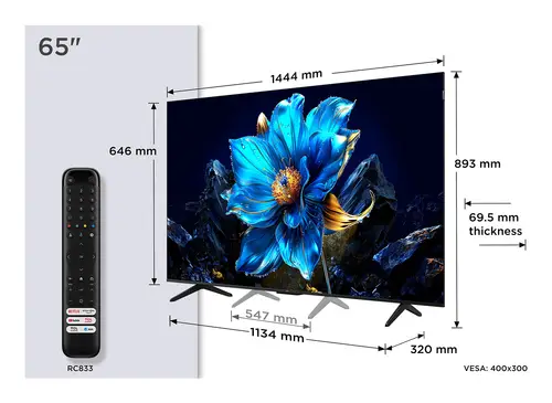 TCL 65P7K / TELEVISOR SMART TV 65 QLED UHD 4K HDR - Imagen 2