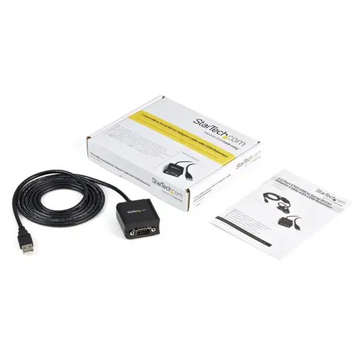 Cable 1,8m USB a Puerto Serie Serial RS232 DB9 con Retención del Puerto de Asignación COM - Imagen 5