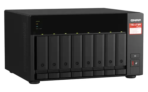TS-873A NAS Torre Ryzen Embedded V1500B 8 GB DDR4 0 TB QNAP Turbo System Negro - Imagen 3