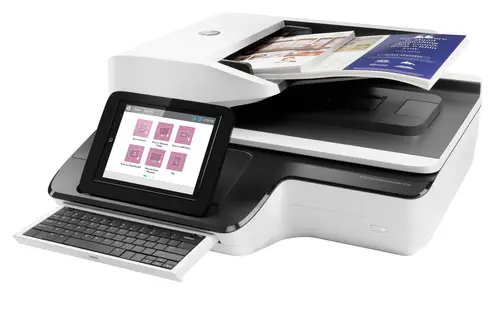ScanJet Enterprise Flow N9120 fn2 Escáner plano y alimentador automático de documentos (ADF, Automatic Document Feeder) 600 x 600 DPI A3 Negro, Blanco - Imagen 2