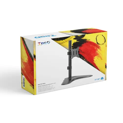 DB1701TN-B soporte para monitor 81,3 cm (32") Negro Escritorio - Imagen 9