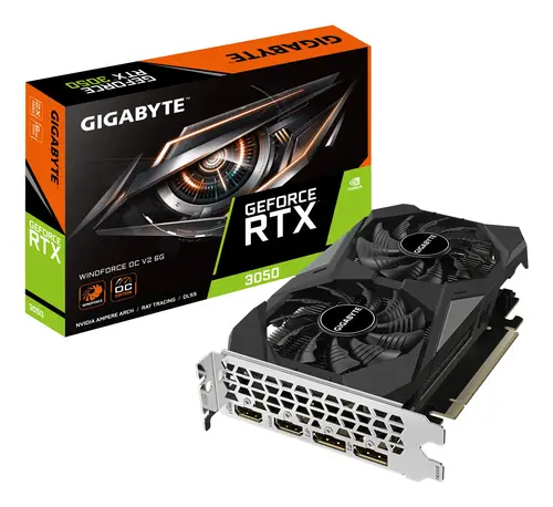 GeForce RTX 3050 WINDFORCE OC V2 6G NVIDIA 6 GB GDDR6 - Imagen 1