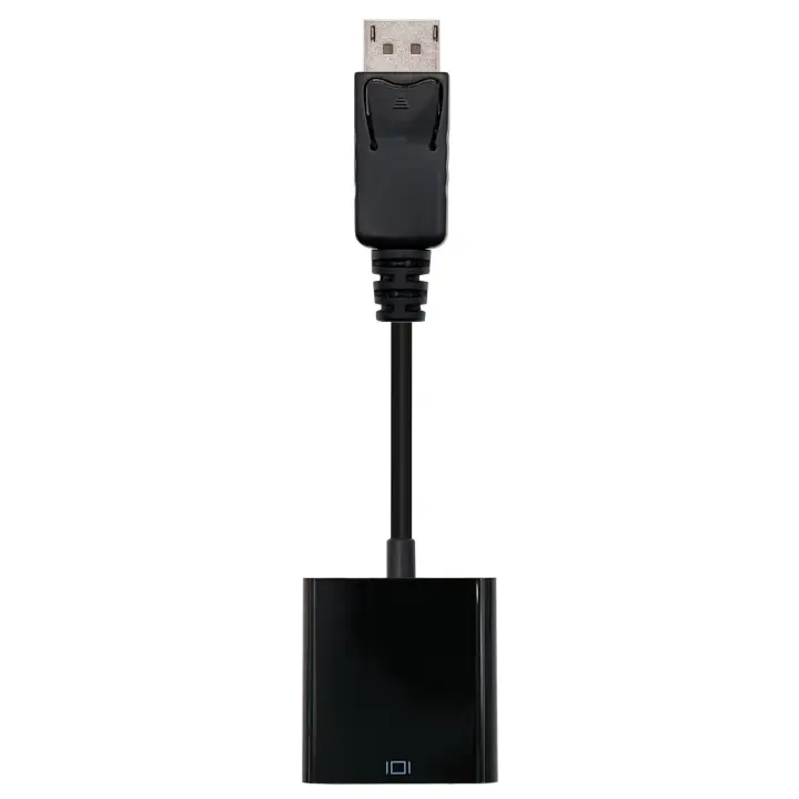 Conversor DisplayPort a sVGA, DisplayPort/M-sVGA/H, Negro, 15 cm