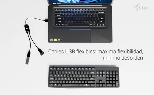 USB-A Cable HUB 2 port (2x USB-A) - Imagen 9