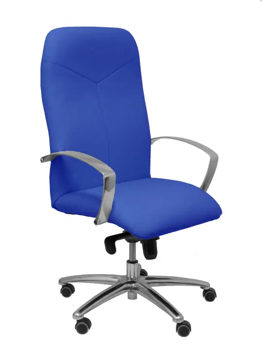 Sillón Caudete similpiel azul