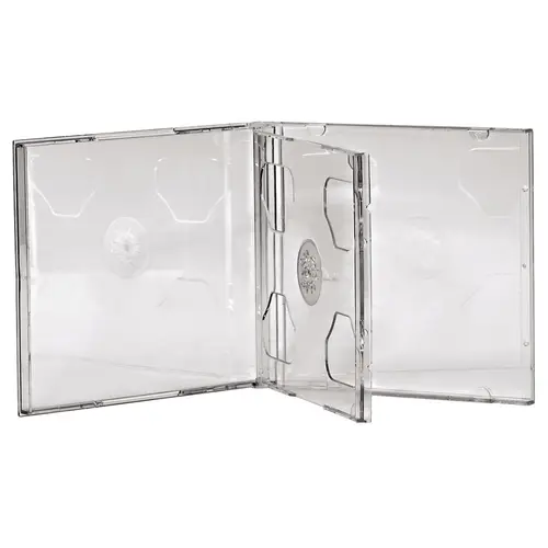 CD Double Jewel Case, Pack 5 2 discos Transparente - Imagen 2