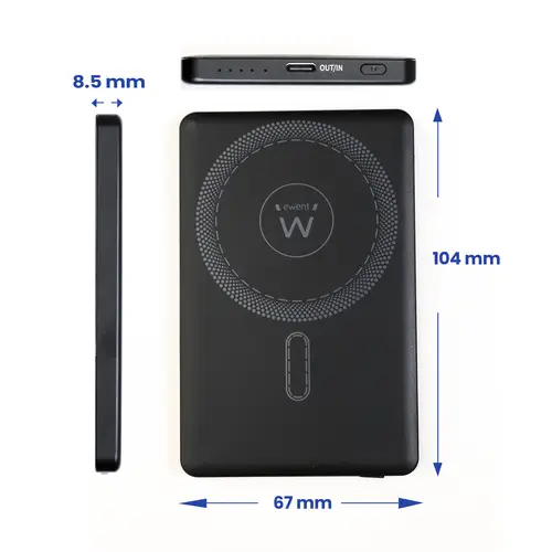 UltraSlim 5000mAh MagSafe PD 22.5W Power Bank - Imagen 2