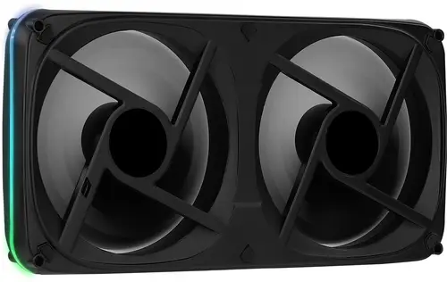 ASTRO24 Doble Ventilador PC 12cm ARGB LED Soporte Antivibración Negro - Imagen 7