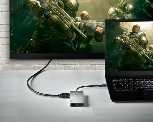 WONDER DOCK 8 USB 2.0 Type-C Plata - Imagen 5