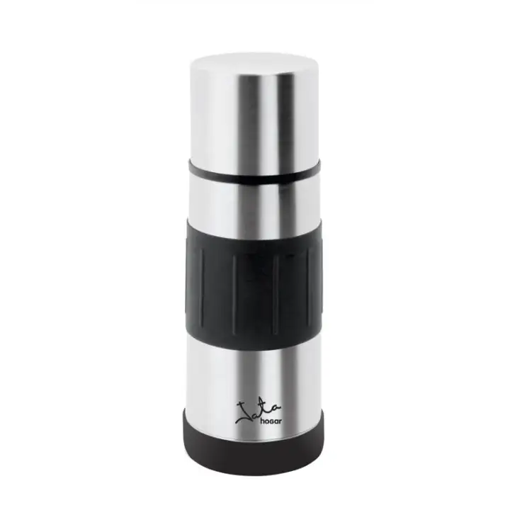 MOD. 836 termo 0,5 L Negro, Acero inoxidable