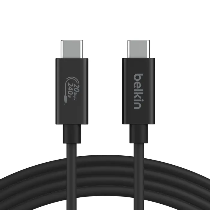 INZ004BT2MBK cable USB USB4 Gen 2x2 2 m USB C Negro